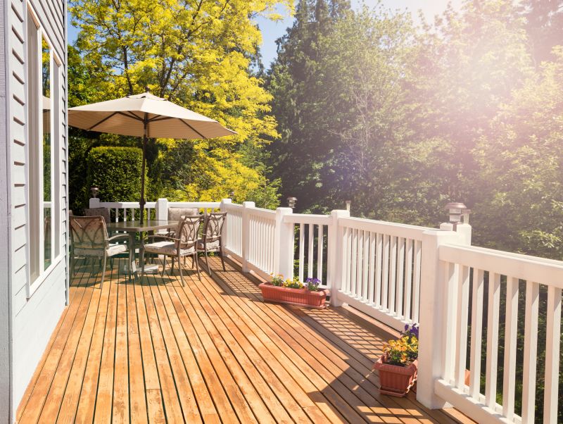 Cedar Deck Construction