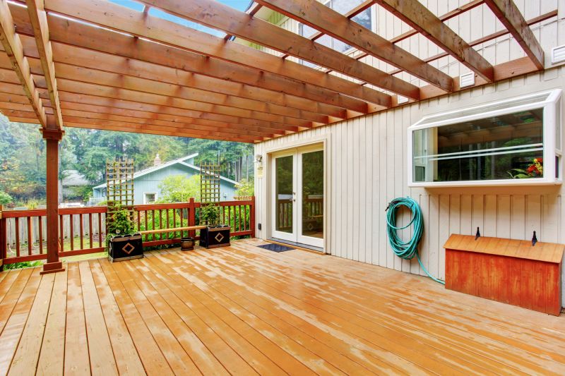 Cedar Deck with Pergola