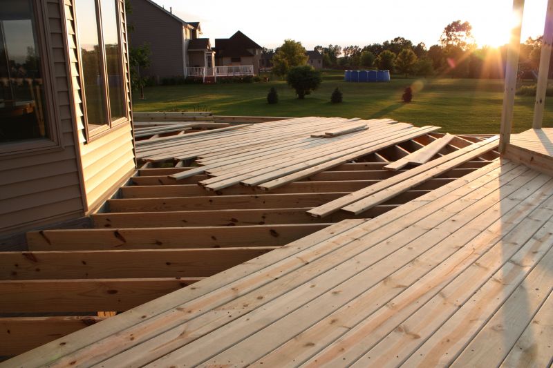 Cedar Deck Construction