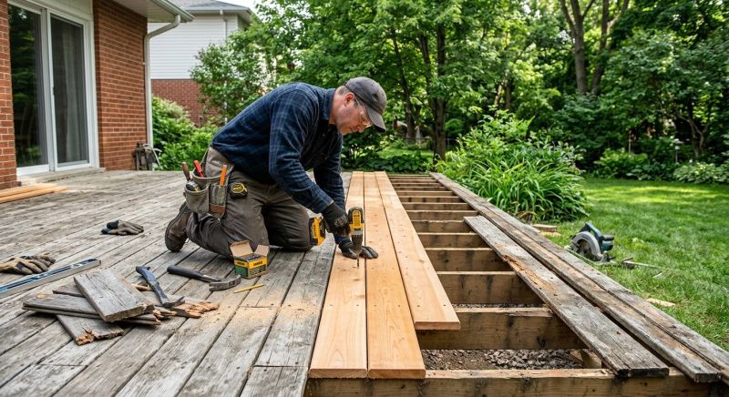 Cedar Deck Construction Service